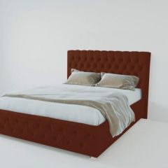 Кровать Версаль 800 без основания (велюр бордовый) в Салехарде - salekhard.mebel24.online | фото 1