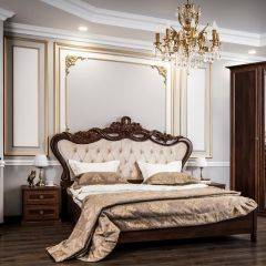Кровать с мягким изголовьем Афина 1600 (караваджо) в Салехарде - salekhard.mebel24.online | фото 5