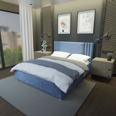 Кровать Стелла Решетка+ПМ (1400) *БЕЗ ДНА в Салехарде - salekhard.mebel24.online | фото