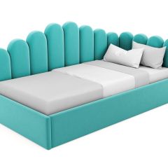 Кровать угловая Лилу интерьерная +основание (80х200) в Салехарде - salekhard.mebel24.online | фото 21