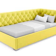 Кровать угловая Виола интерьерная +основание (80х200) в Салехарде - salekhard.mebel24.online | фото 13
