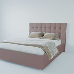 Кровать Венеция с ПМ 900 (велюр темно-серый) в Салехарде - salekhard.mebel24.online | фото 2