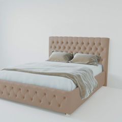 Кровать Версаль с ПМ 800 (велюр серый) в Салехарде - salekhard.mebel24.online | фото