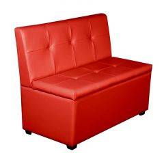 Кухонный диван Уют-1 (1000) Красный в Салехарде - salekhard.mebel24.online | фото