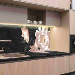 Кухонный фартук со столешницей (А-05) в едином стиле (3050 мм) в Салехарде - salekhard.mebel24.online | фото 1