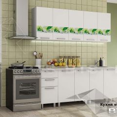 Кухонный гарнитур Скарлетт 2.0 (БТС) белый в Салехарде - salekhard.mebel24.online | фото