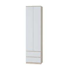 ЛОРИ Прихожая модульная (дуб сонома светлый/белый) в Салехарде - salekhard.mebel24.online | фото 8