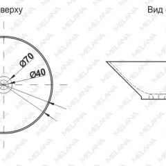 Накладная раковина melana mln-t4006-b1 (синяя) в Салехарде - salekhard.mebel24.online | фото 2