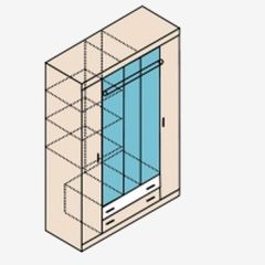 НИКА Н13 Шкаф для одежды в Салехарде - salekhard.mebel24.online | фото 5