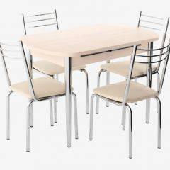 Комплект Вегас (стол+4 стула) в Салехарде - salekhard.mebel24.online | фото