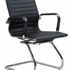 Офисное кресло для посетителей LMR-102N Черный в Салехарде - salekhard.mebel24.online | фото 2