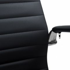 Офисное кресло для посетителей LMR-102N Черный в Салехарде - salekhard.mebel24.online | фото 7