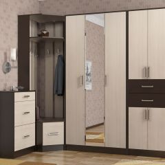 Прихожая ДИАНА-4 сек №11 (Венге/Дуб молочный) в Салехарде - salekhard.mebel24.online | фото 3