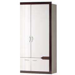 Шкаф для одежды 2-дв Ронда №338 в Салехарде - salekhard.mebel24.online | фото 1