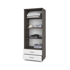 ЕВА Шкаф 2-х дверный Е23 в Салехарде - salekhard.mebel24.online | фото 2