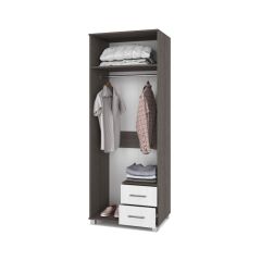 ЕВА Шкаф 2-х дверный Е24 в Салехарде - salekhard.mebel24.online | фото 2