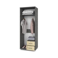 ЕВА Шкаф 2-х дверный Е24 в Салехарде - salekhard.mebel24.online | фото 8