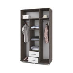 ЕВА Шкаф 3-х дверный Е34 в Салехарде - salekhard.mebel24.online | фото 2