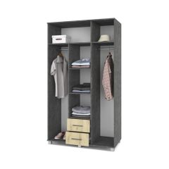 ЕВА Шкаф 3-х дверный Е34 в Салехарде - salekhard.mebel24.online | фото 8