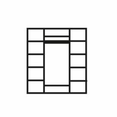 Шкаф 4-х дверный (2 зеркала) для платья и белья Венеция дуб седан (ВНШ1/4) в Салехарде - salekhard.mebel24.online | фото 2
