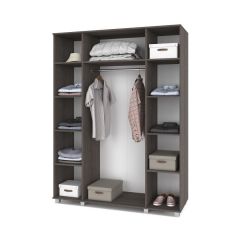 ЕВА Шкаф 4-х дверный Е40 в Салехарде - salekhard.mebel24.online | фото 2
