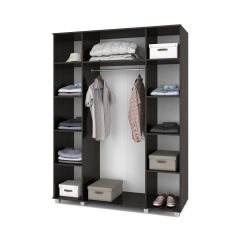ЕВА Шкаф 4-х дверный Е40 в Салехарде - salekhard.mebel24.online | фото 4