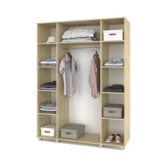 ЕВА Шкаф 4-х дверный Е40 в Салехарде - salekhard.mebel24.online | фото 6