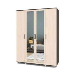 ЕВА Шкаф 4-х дверный Е41 в Салехарде - salekhard.mebel24.online | фото 3