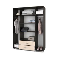ЕВА Шкаф 4-х дверный Е43 в Салехарде - salekhard.mebel24.online | фото 4