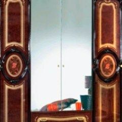 Шкаф 4-х дверный с зеркалами (01.144) Роза (могано) в Салехарде - salekhard.mebel24.online | фото