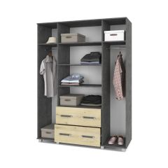 ВИОРА Шкаф 4-х дверный В43 в Салехарде - salekhard.mebel24.online | фото 6