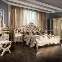 Шкаф 6-ти створчатый Джоконда (крем) в Салехарде - salekhard.mebel24.online | фото 3
