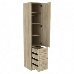 Шкаф для белья с ящиками арт. 104 в Салехарде - salekhard.mebel24.online | фото 2