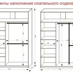 Шкаф-купе 1600 серии SOFT D6+D4+B2+PL2 (2 ящика+1штанга+1 полка) профиль «Капучино» в Салехарде - salekhard.mebel24.online | фото 9