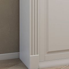 Шкаф-купе 2150 серии NEW CLASSIC K4+K4+K4+B22+PL4(по 2 ящика лев/прав+F обр.штанга) профиль «Капучино» в Салехарде - salekhard.mebel24.online | фото 5