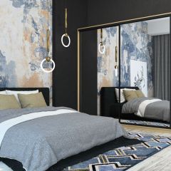 Шкаф-купе Лофт 2400 Шк24-60 (Дуб Сонома) в Салехарде - salekhard.mebel24.online | фото 12