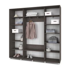 МАРТИН Шкаф-купе Анкор темный (2200*450) М421 в Салехарде - salekhard.mebel24.online | фото 2