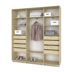 МАРТИН Шкаф-купе Ирландский дуб (2200*450) М421 в Салехарде - salekhard.mebel24.online | фото 4