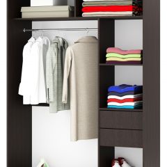 Шкаф-купе Орион 1.5 серия Альянс (Венге) в Салехарде - salekhard.mebel24.online | фото 2