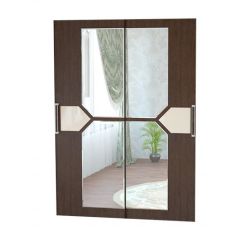 Шкаф-купе ПШ-2.9 1500 Фасад СТРЕЛКА (ВЕНГЕ стрелка беж) в Салехарде - salekhard.mebel24.online | фото 3