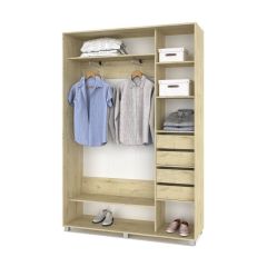 РОЛАНД Шкаф-купе Ирландский дуб (450*1700) Р471 в Салехарде - salekhard.mebel24.online | фото 5