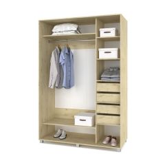 РОЛАНД Шкаф-купе Ирландский дуб (600*1800) Р681 в Салехарде - salekhard.mebel24.online | фото 4