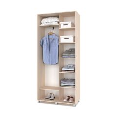 РОЛАНД Шкаф-купе Млечный дуб (450*1000) Р401 в Салехарде - salekhard.mebel24.online | фото 3