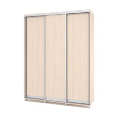 РОЛАНД Шкаф-купе Млечный дуб (450*1700) Р471 в Салехарде - salekhard.mebel24.online | фото 2