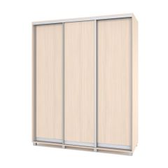 РОЛАНД Шкаф-купе Млечный дуб (450*1800) Р481 в Салехарде - salekhard.mebel24.online | фото