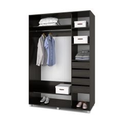 РОЛАНД Шкаф-купе с зеркалами Венге (600*1300) Р633 в Салехарде - salekhard.mebel24.online | фото 4