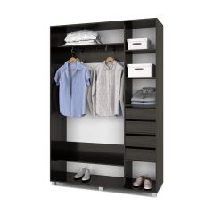 РОЛАНД Шкаф-купе с зеркалом Венге (450*1500) Р452 в Салехарде - salekhard.mebel24.online | фото 5