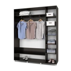 РОЛАНД Шкаф-купе с зеркалом Венге (450*1800) Р482 в Салехарде - salekhard.mebel24.online | фото 5