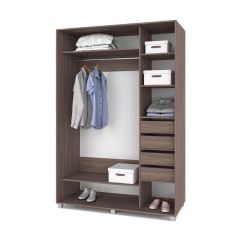 РОЛАНД Шкаф-купе Шимо темный (600*1500) Р651 в Салехарде - salekhard.mebel24.online | фото 4