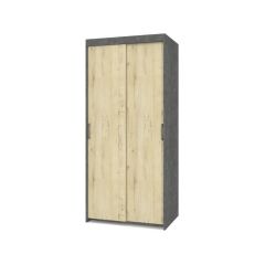 ТОМАС Шкаф-купе Камень темный - Ирландский дуб Т21 в Салехарде - salekhard.mebel24.online | фото